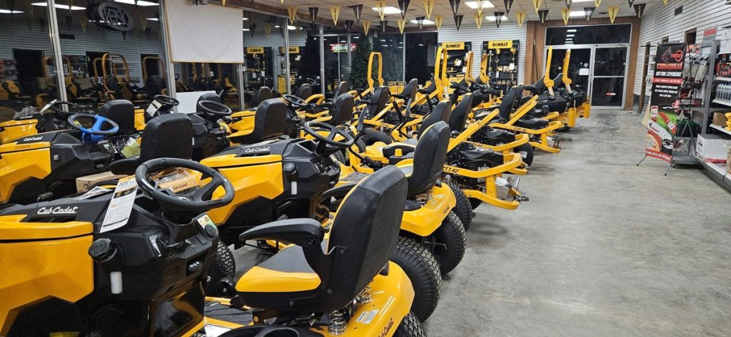 Mowing equipment sales and service by Mount Pleasant Mowers in Mount Pleasant, IA.
