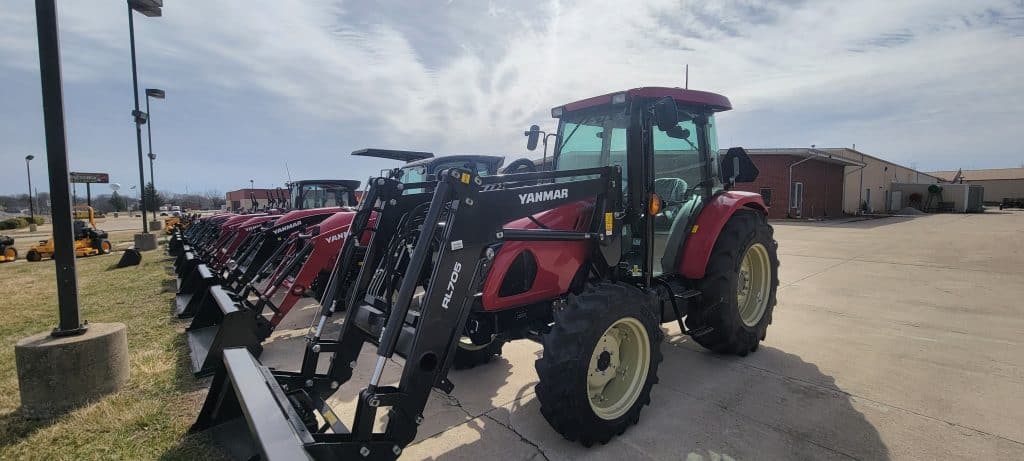 Tractor equipment sales and service by Mount Pleasant Mowers in Mount Pleasant, IA.