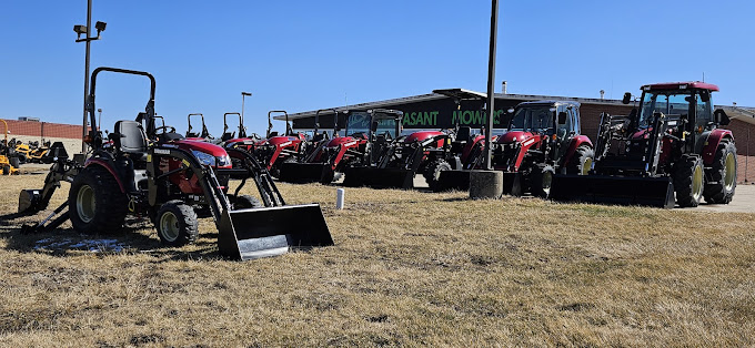 Tractor equipment sales and service by Mount Pleasant Mowers in Mount Pleasant, IA.